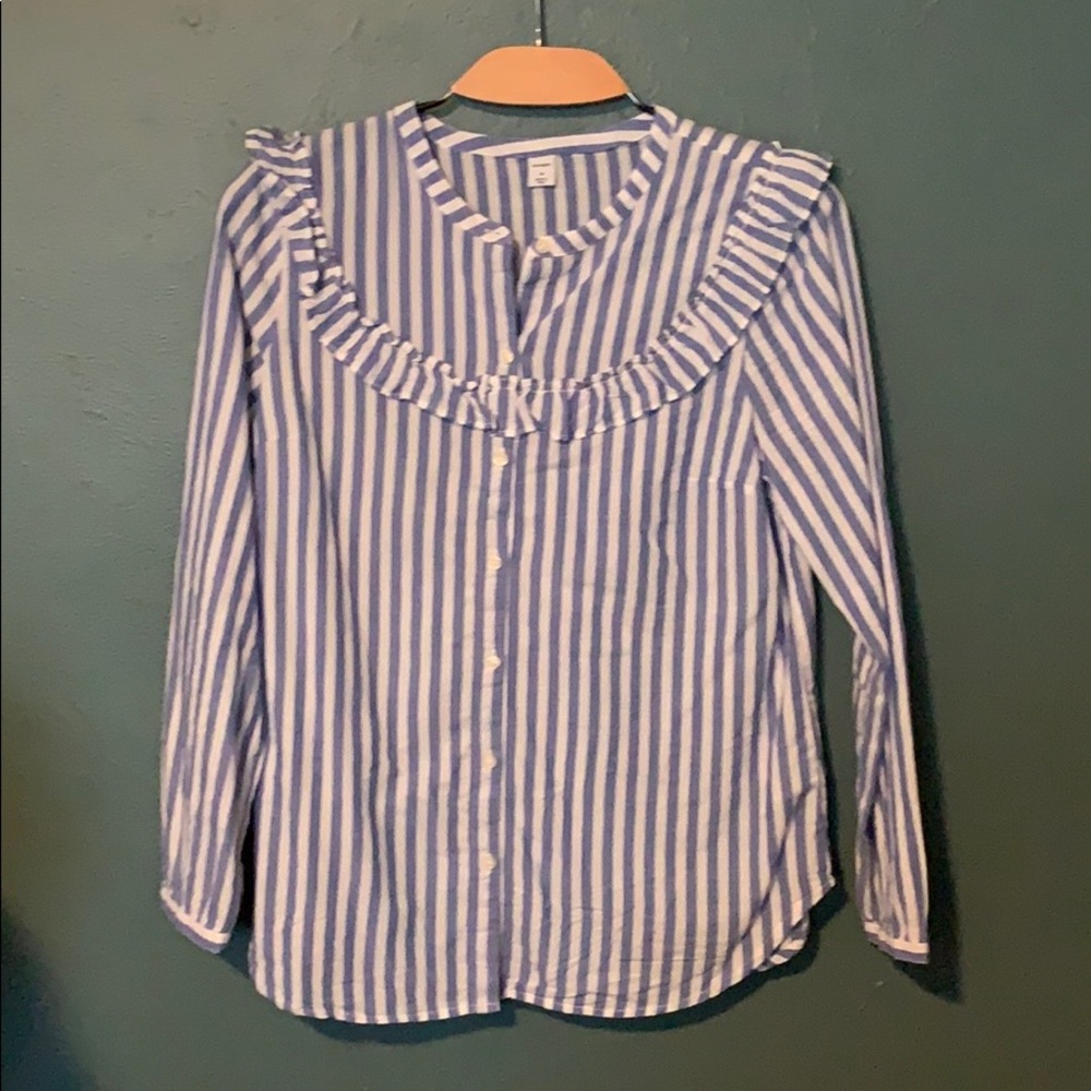 Bib Collar Blouse